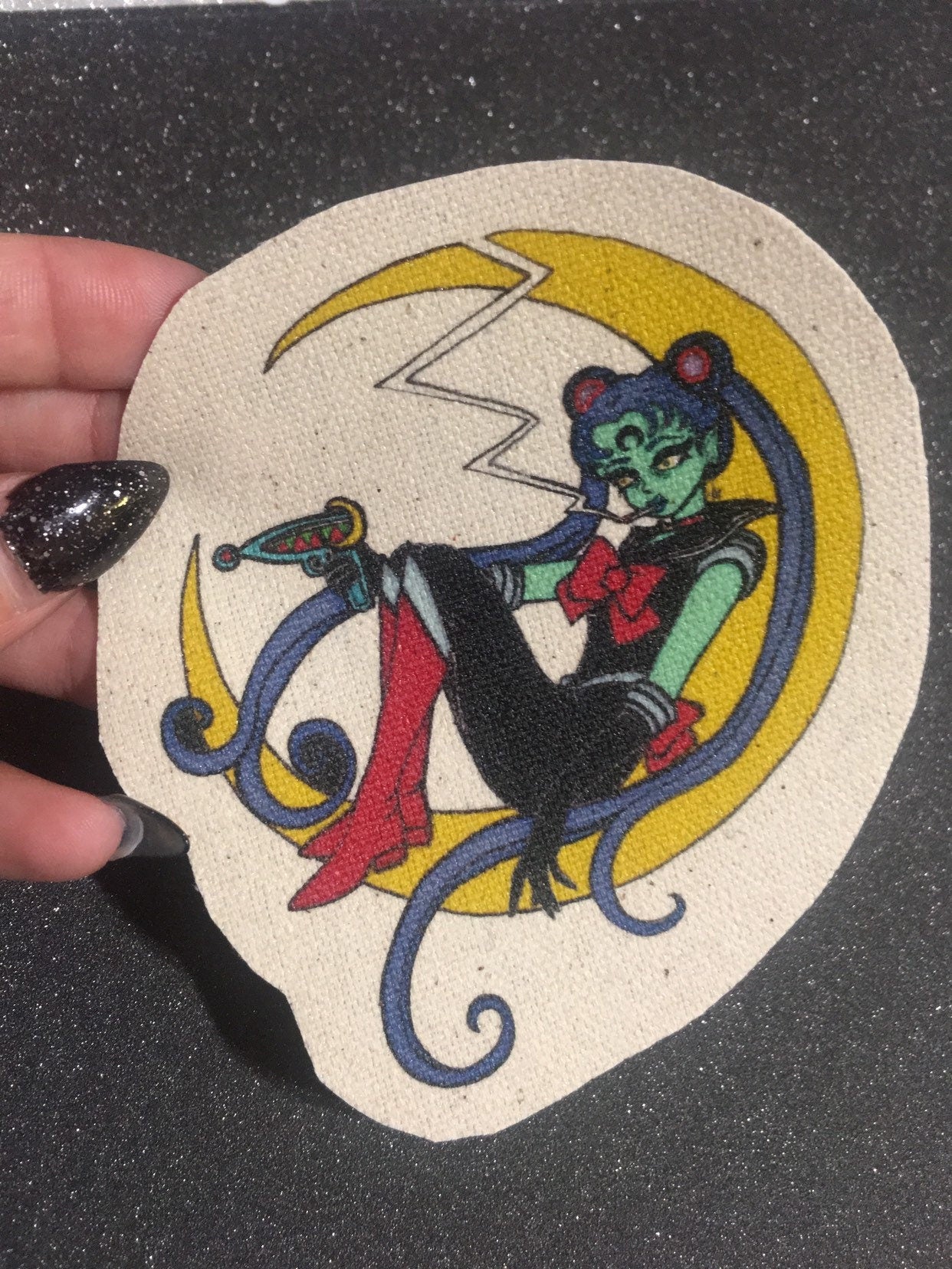 Sailor Moon canvas patch