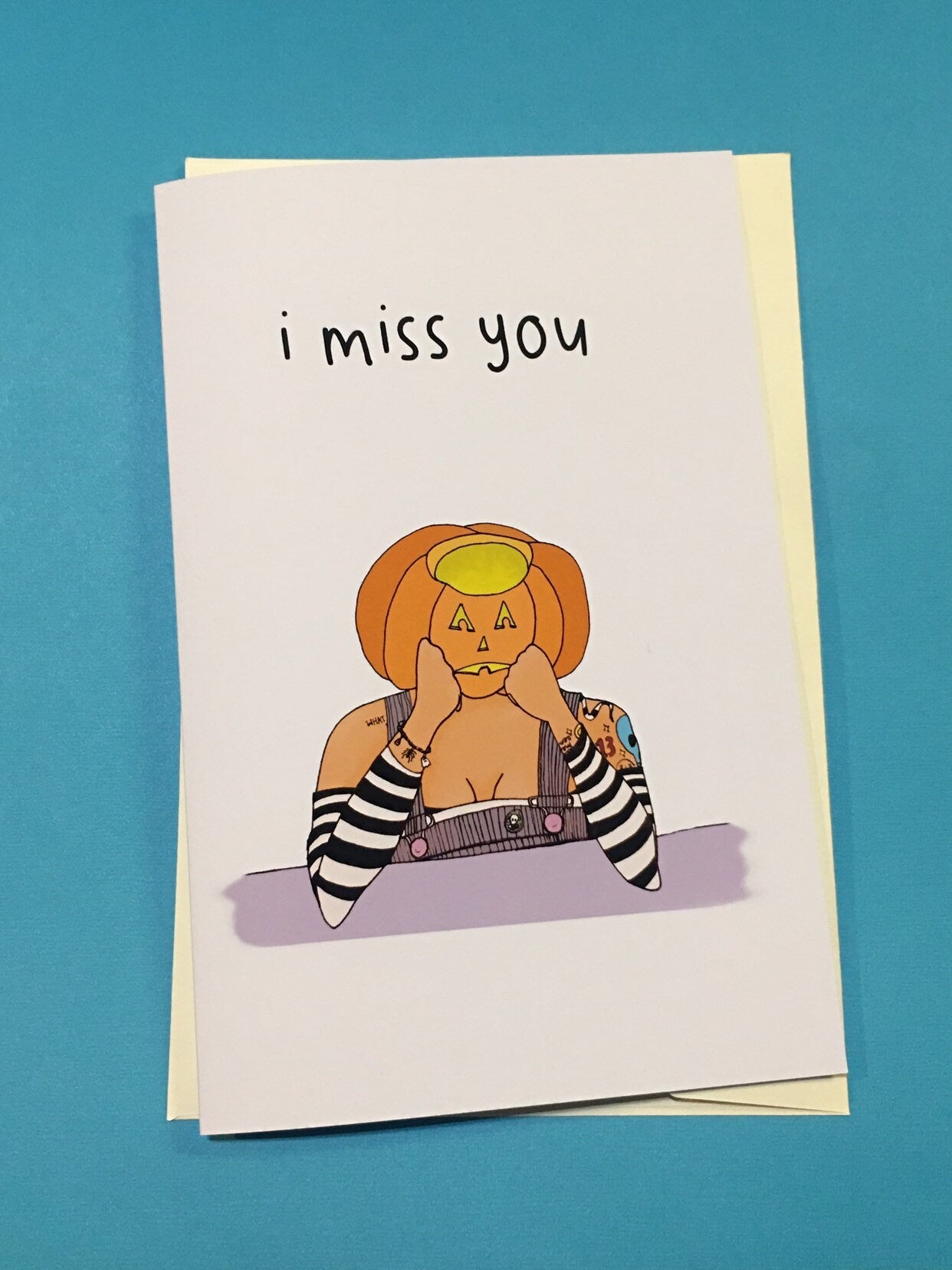 Missing You Greeting Card