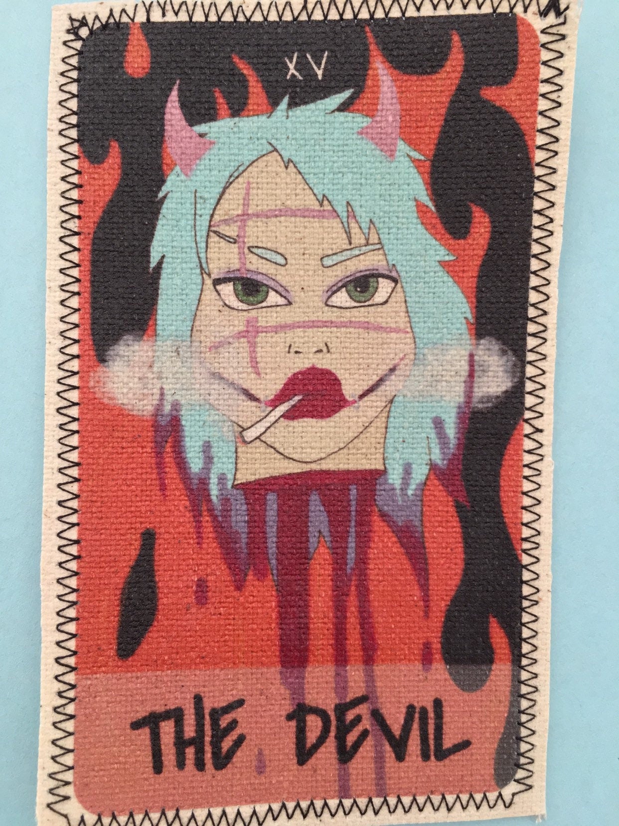 The Devil Canvas Patch