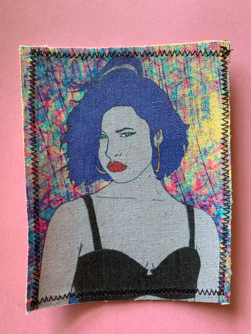 Selena canvas patch