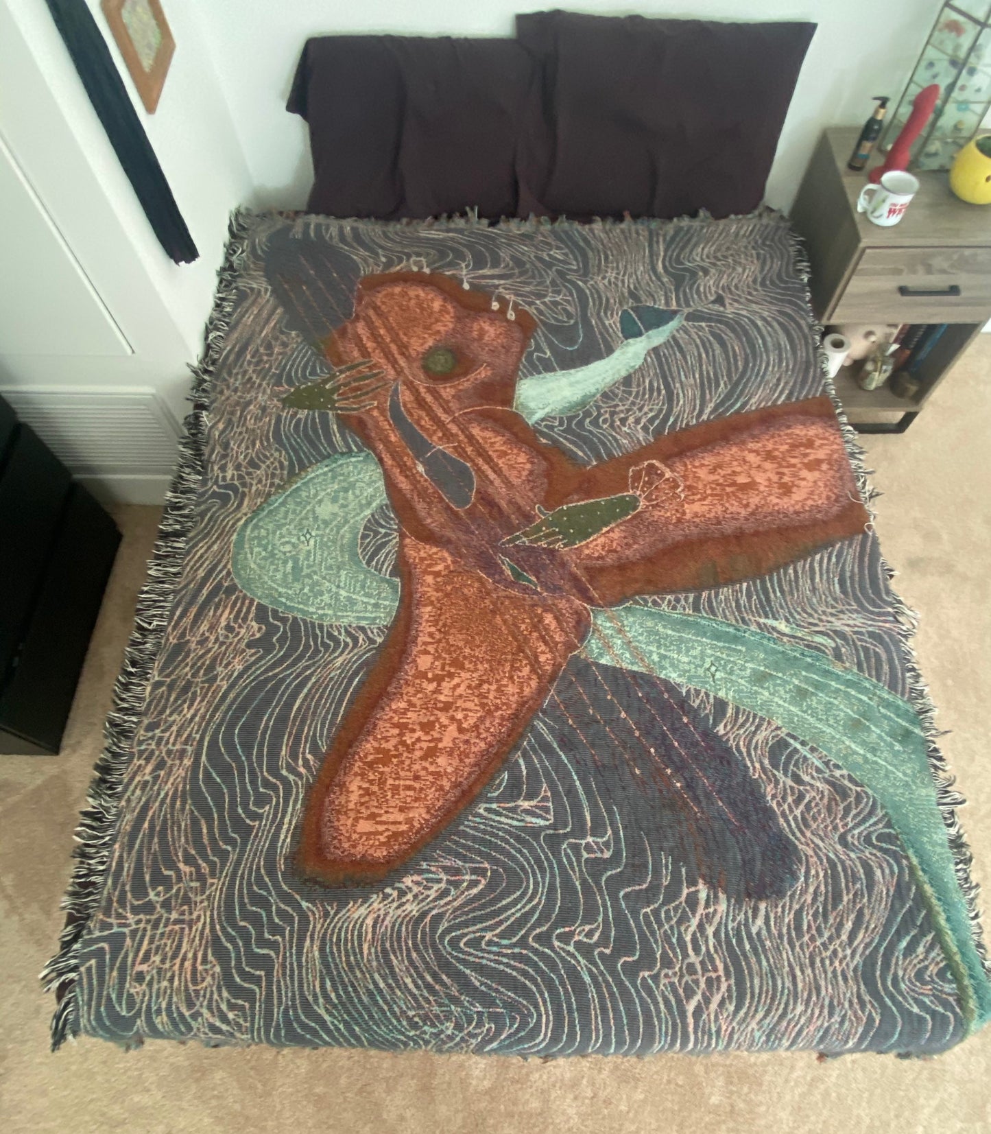 Ace of Cups Woven Blanket