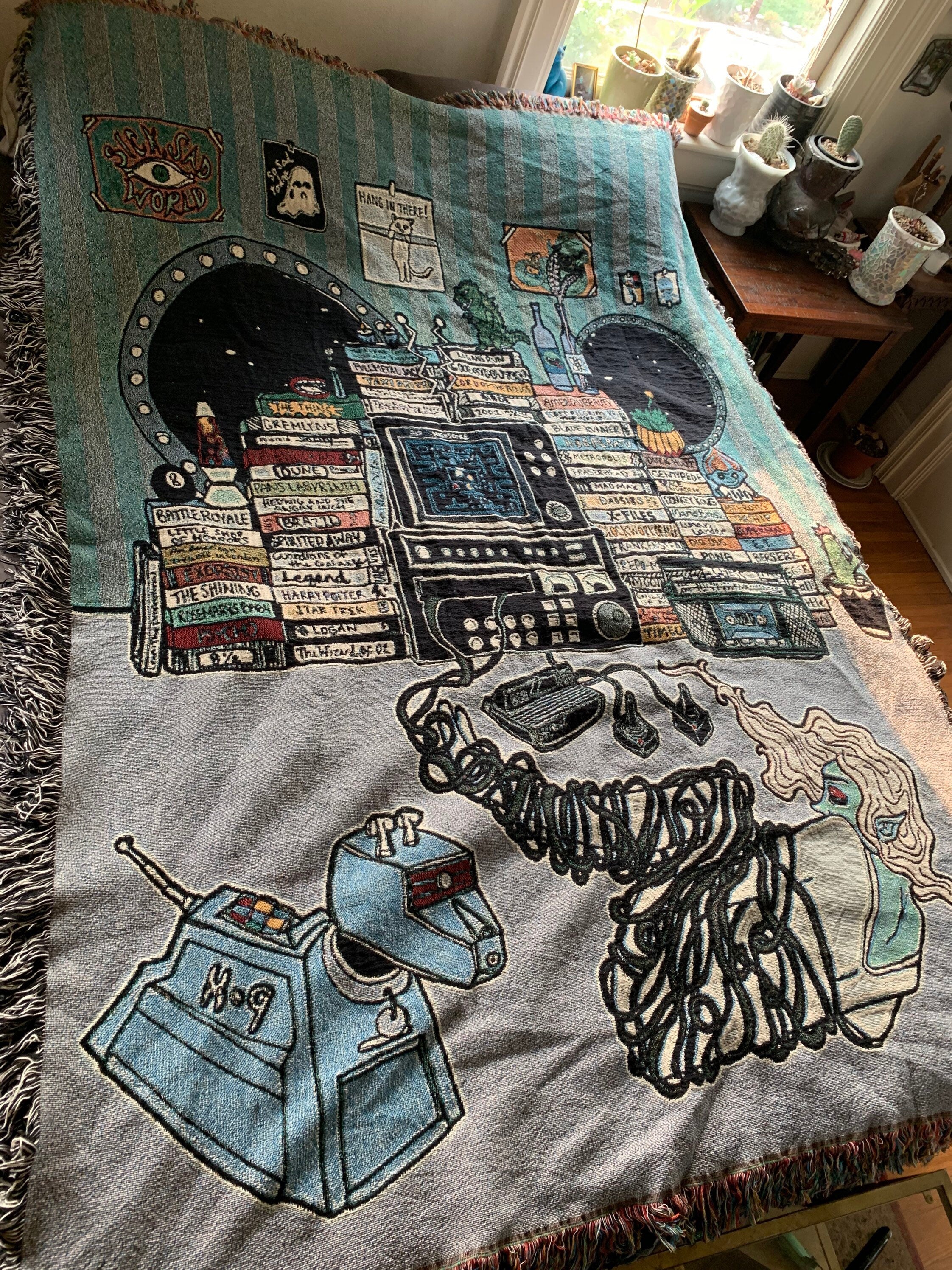 Tangled blanket online