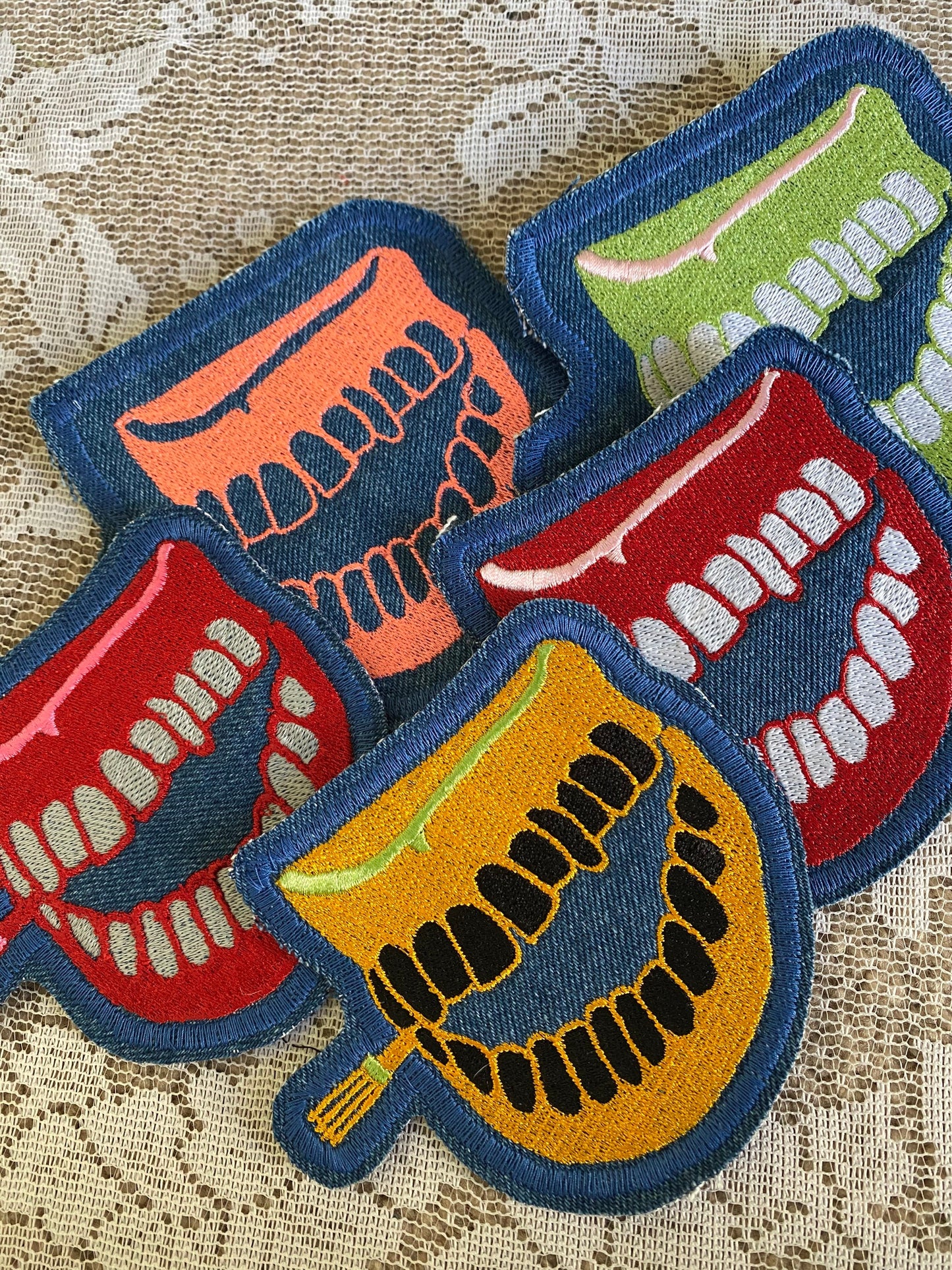 Chompers  Embroidered Patch