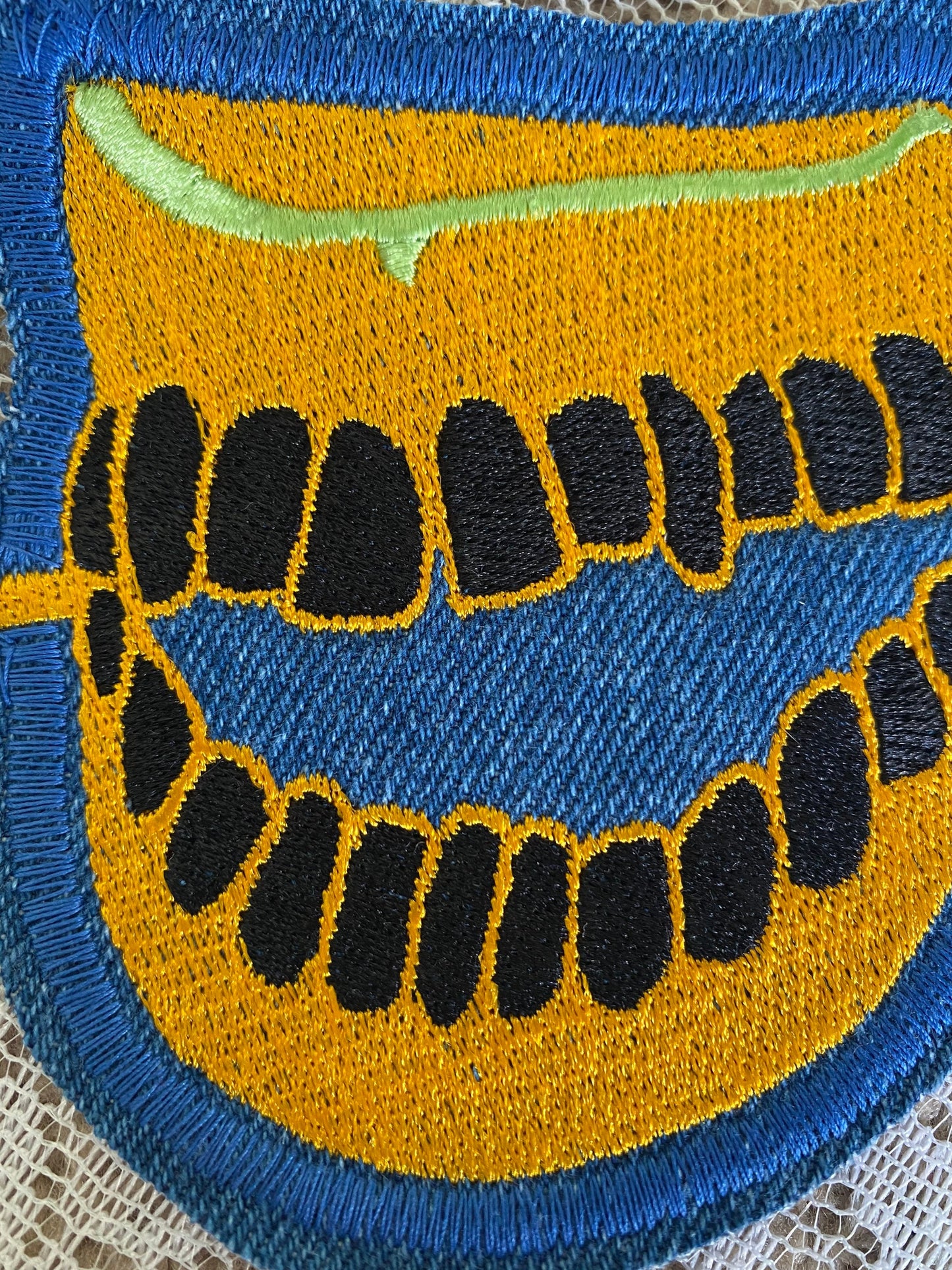 Chompers  Embroidered Patch