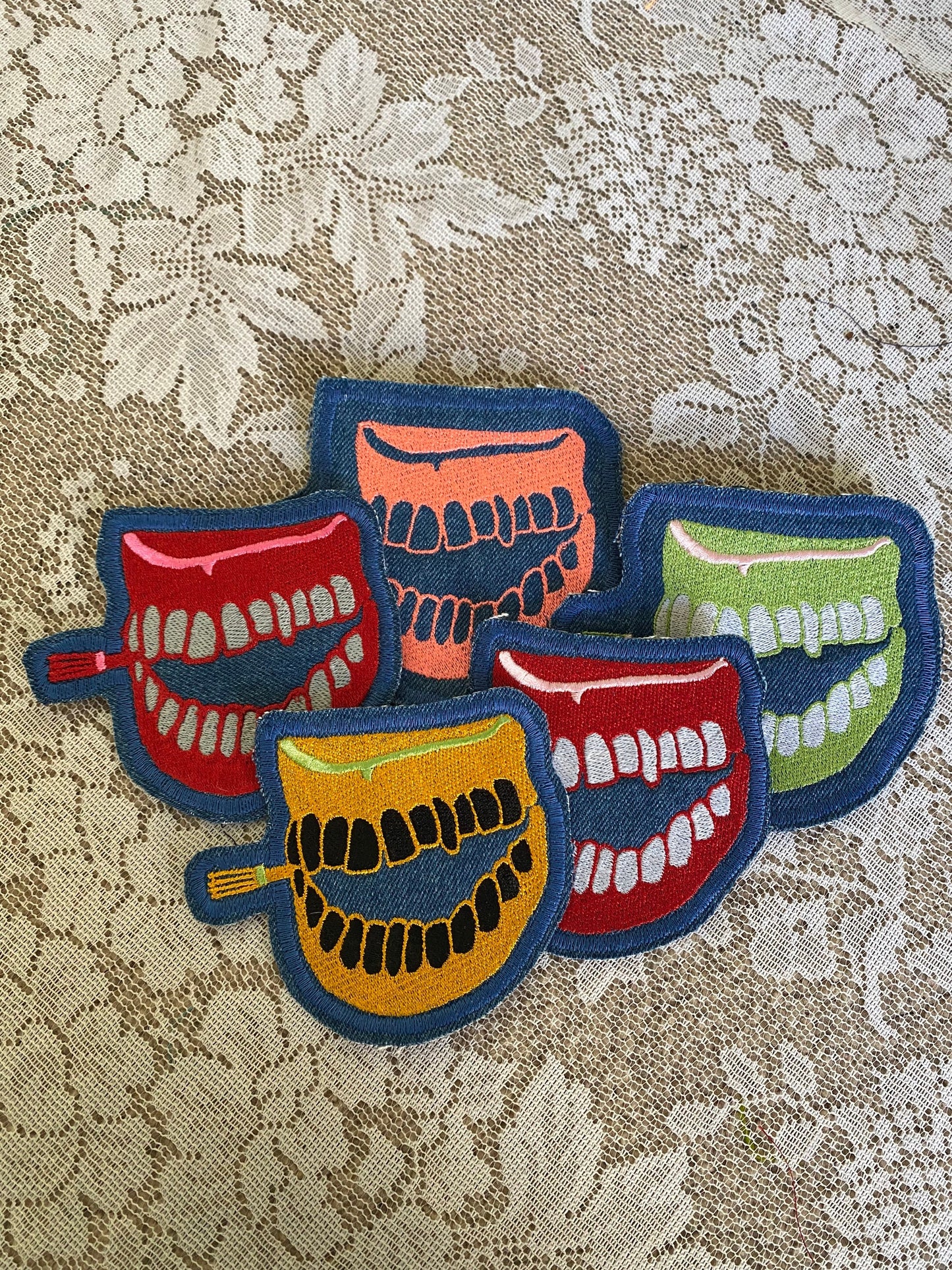 Chompers Embroidered Patch