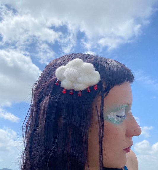 head in the clouds hair clip