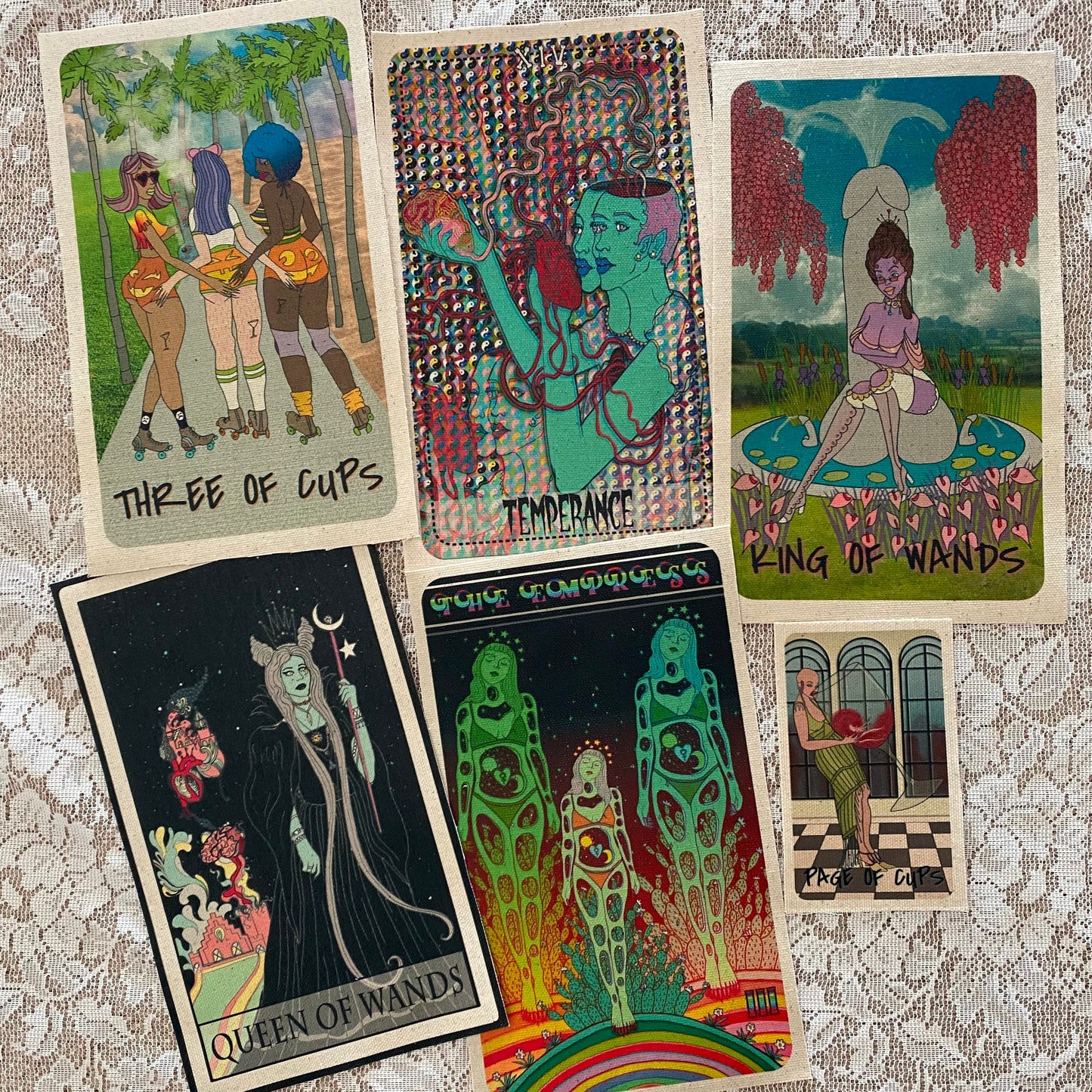 XL Backpatch Of Any Tarot Card, Any Deck